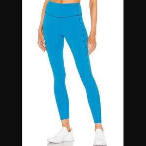 Splits59 Azur Bright Blue Tread Techflex 7/8 Leggings S